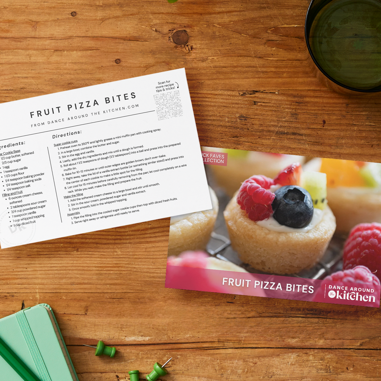"Potluck Faves" Recipe Card Collection